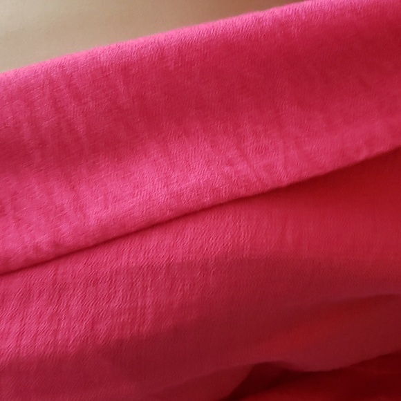 Frank Lyman Solid open front pink blazer - Picture 3 of 7